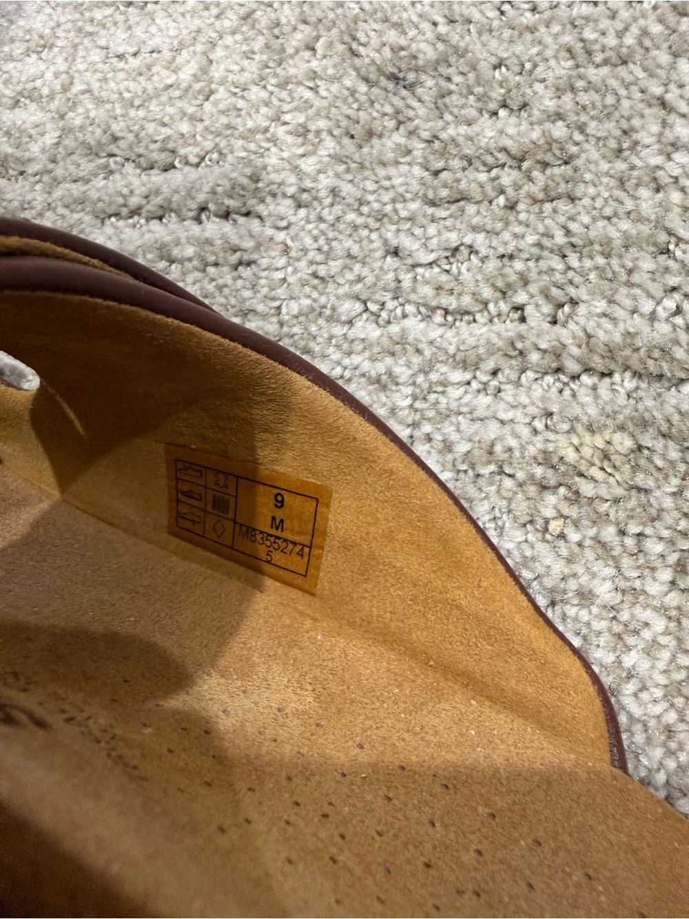 SAS Brown Leather Double-Strap Slide Sandals - Picture 3 of 4